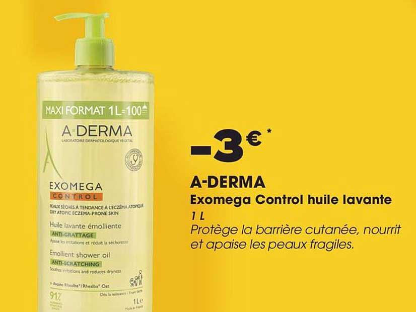 A-DERMA Exomega Control huile lavante 1 L