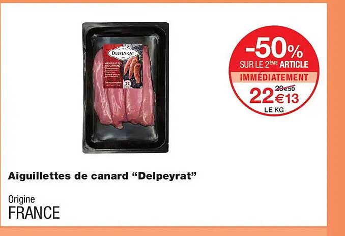 Aiguillettes de canard “Delpeyrat”
