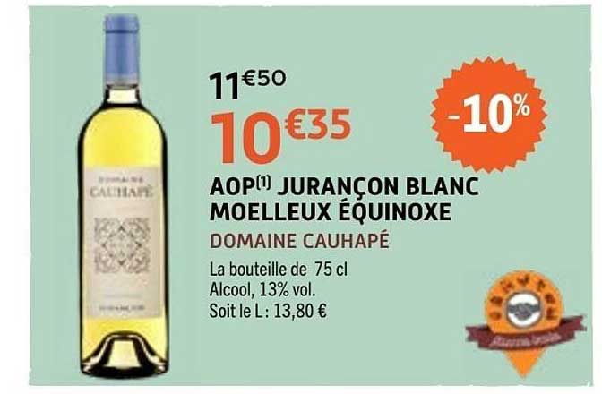 AOP JURANÇON BLANC MOELLEUX EQUINOXE