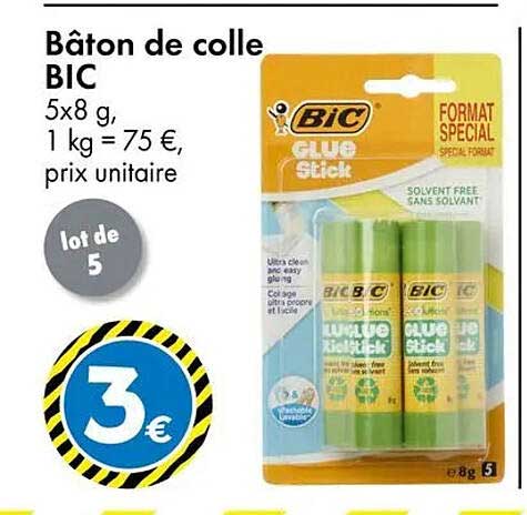 Bâton de colle BIC