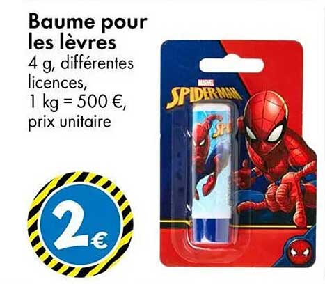 Baume pour les lèvres