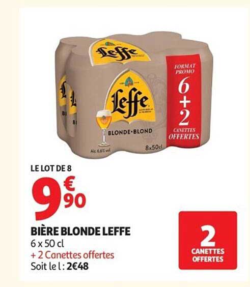BIÈRE BLONDE LEFFE