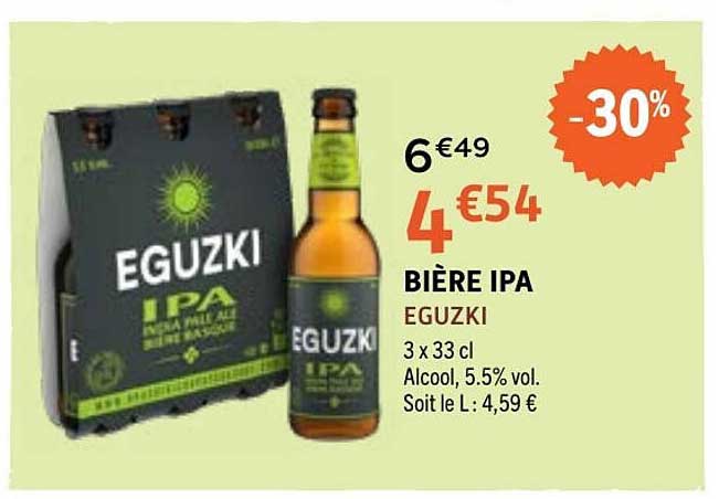BIÈRE IPA EGUZKI