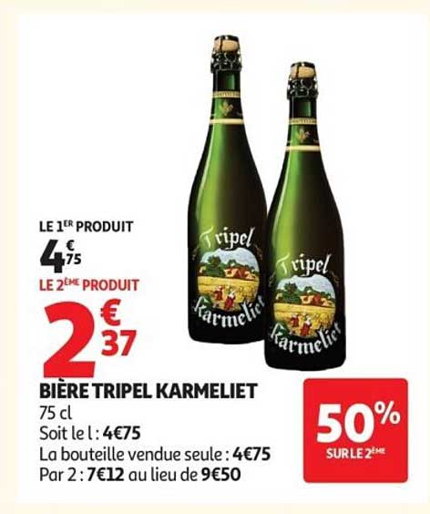 BIÈRE TRIPEL KARMELIET