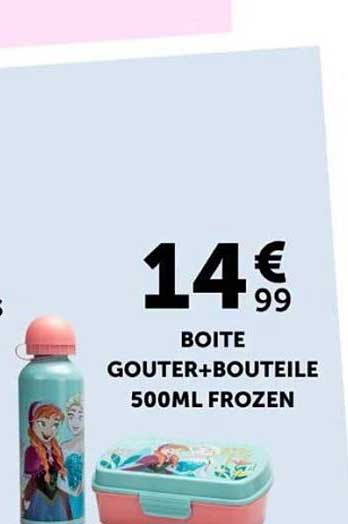 BOITE GOUTER+ BOUTEILE 500ML FROZEN