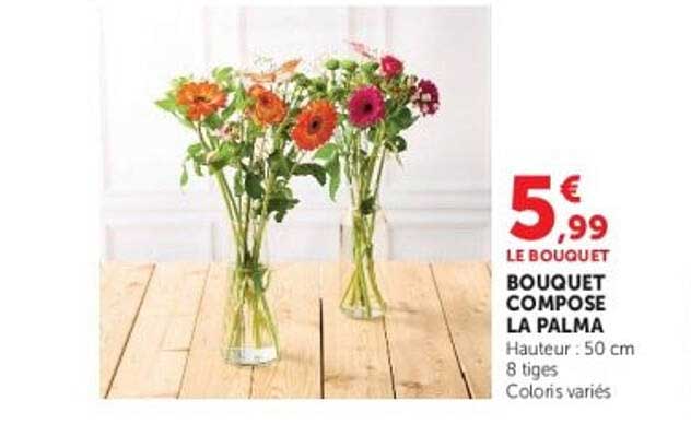 BOUQUET COMPOSE LA PALMA