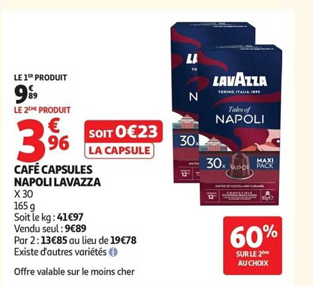 CAFÉ CAPSULES NAPOLI LAVAZZA
