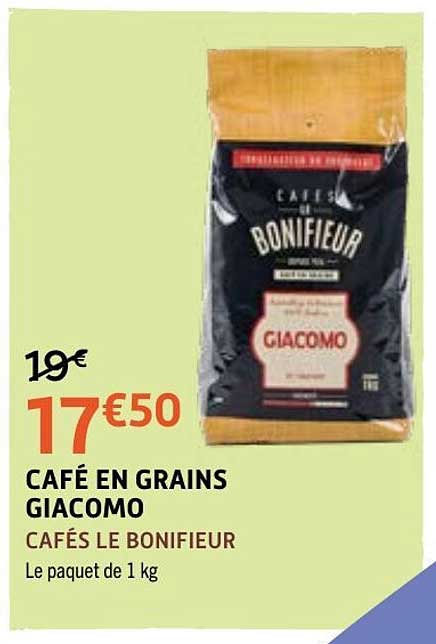 CAFÉ EN GRAINS GIACOMO