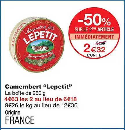 Camembert “Lepetit”