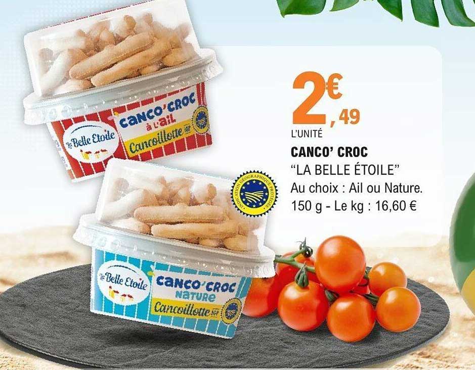 CANCO' CROC “LA BELLE ÉTOILE”