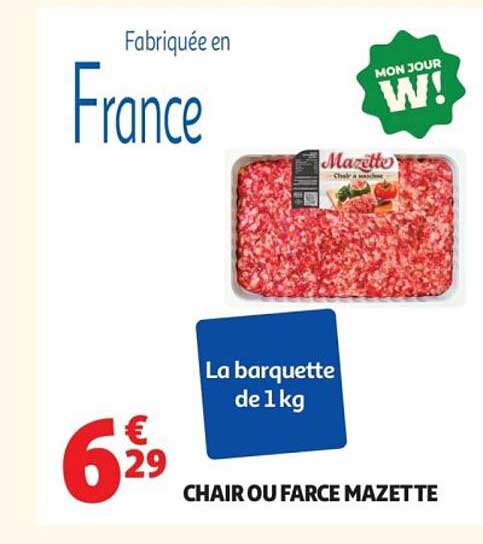 Chair ou farce Mazette