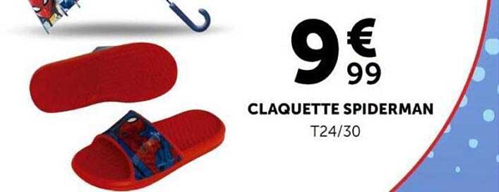 CLAQUETTE SPIDERMAN