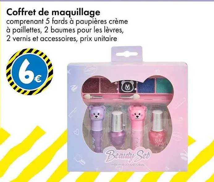 Coffret de maquillage