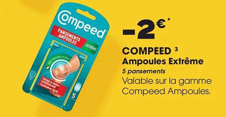 COMPEED Ampoules Extrême 5 pansements