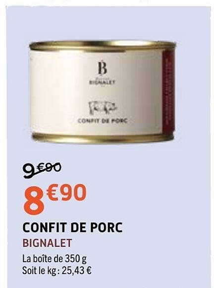 CONFIT DE PORC