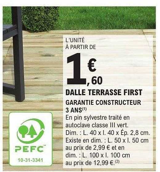 DALLE TERRASSE FIRST