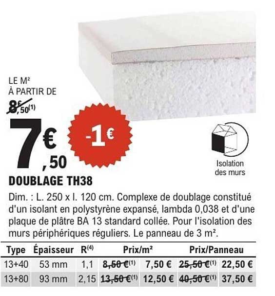 DOUBLAGE TH38