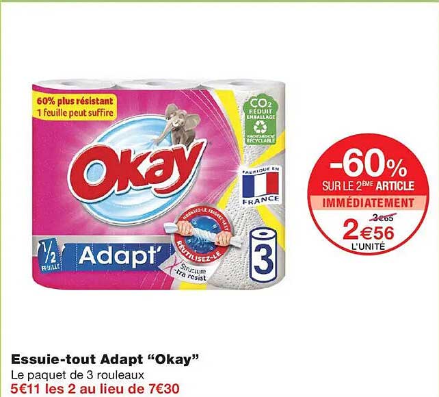 Essuie-tout Adapt “Okay”