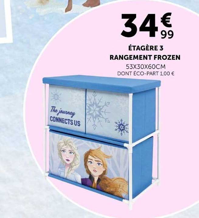 ÉTAGÈRE 3 RANGEMENT FROZEN