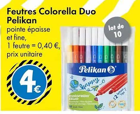 Feutres Colorella Duo Pelikan