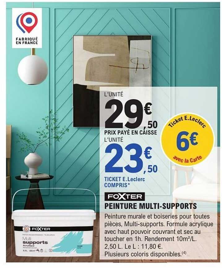 FOXTER PEINTURE MULTI-SUPPORTS