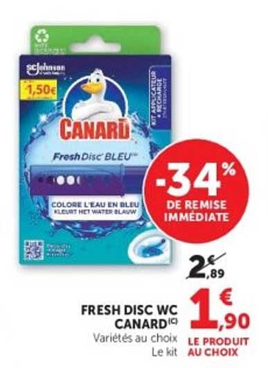 FRESH DISC WC CANARD (C)