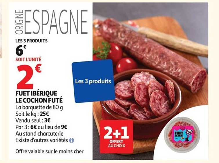 FUET IBÉRIQUE LE COCHON FUFUTÉ