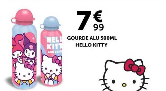 GOURDE ALU 500ML HELLO KITTY