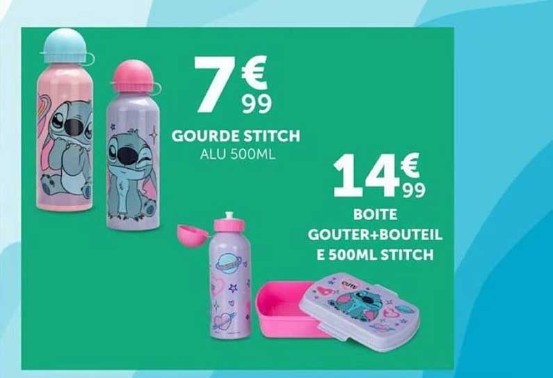 GOURDE STITCH ALU 500ML