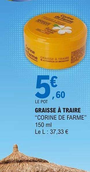 GRAISSE A TRAIRE “CORINE DE FARME” 150 ml