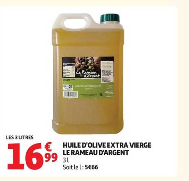 HUILE D'OLIVE EXTRA VIERGE LE RAMEAU D'ARGENT