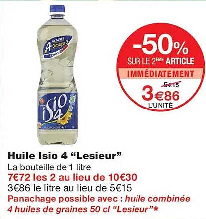 Huile Isio 4 “Lesieur”