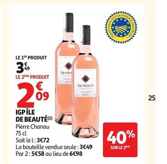 IGP ÎLE DE BEAUTÉ Pierre Chânao 75 cl