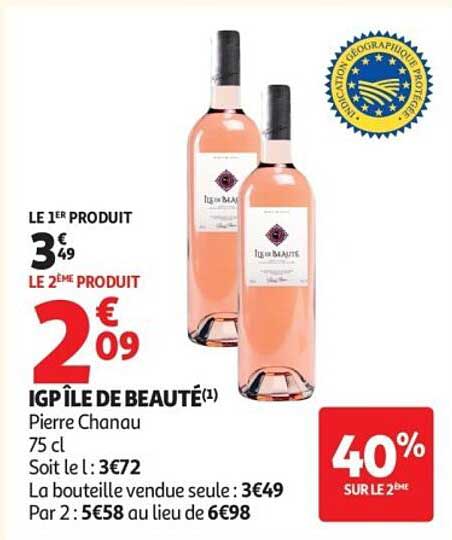 IGP ÎLE DE BEAUTÉ(1) Pierre Chanau 75 cl