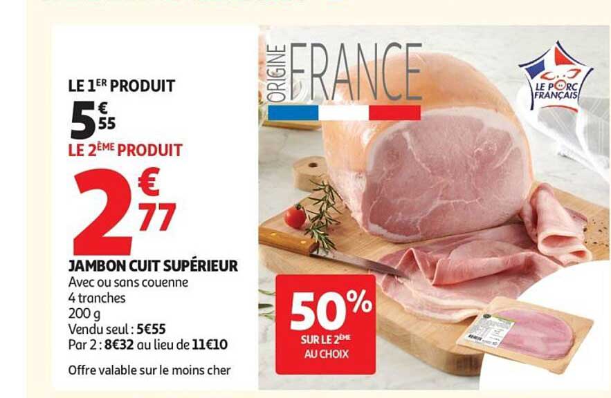 JAMBON CUIT SUPÉRIEUR