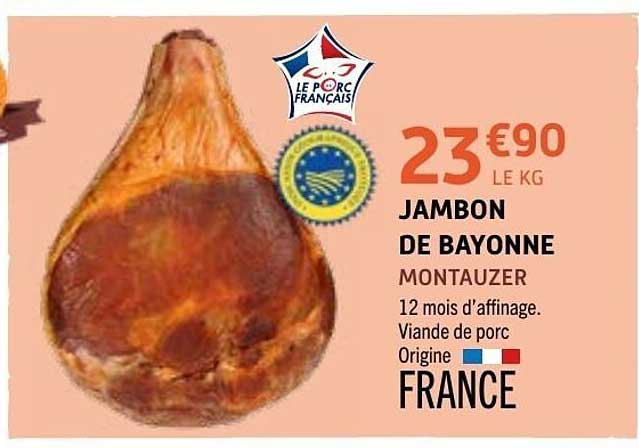 JAMBON DE BAYONNE MONTAUZER