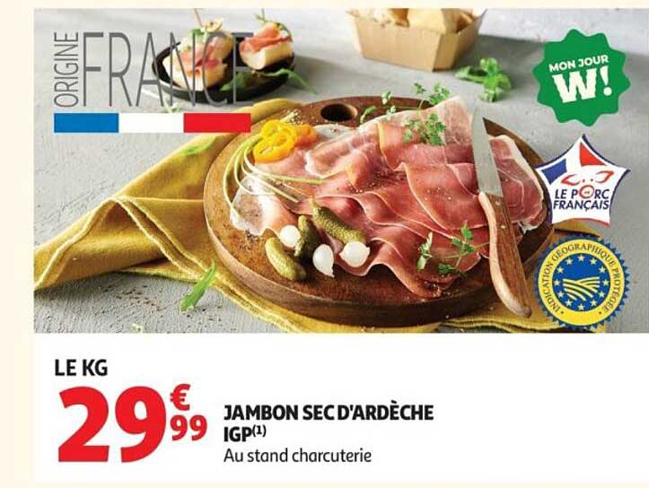 JAMBON SEC D’ARDÈCHE IGP(1)