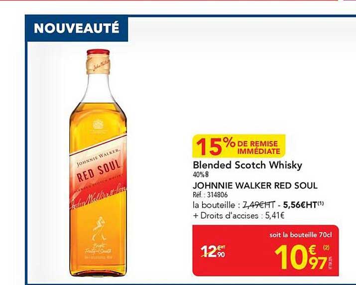 JOHNNIE WALKER RED SOUL