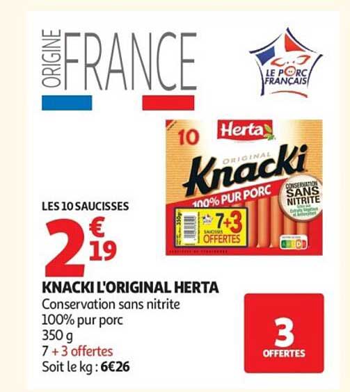 KNACKI L'ORIGINAL HERTA