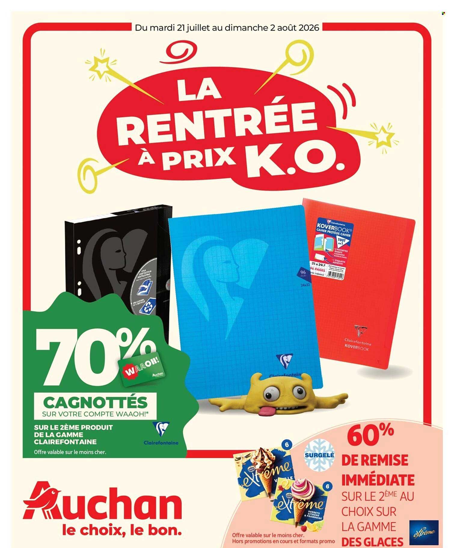 LA RENTRÉE À PRIX K.O.