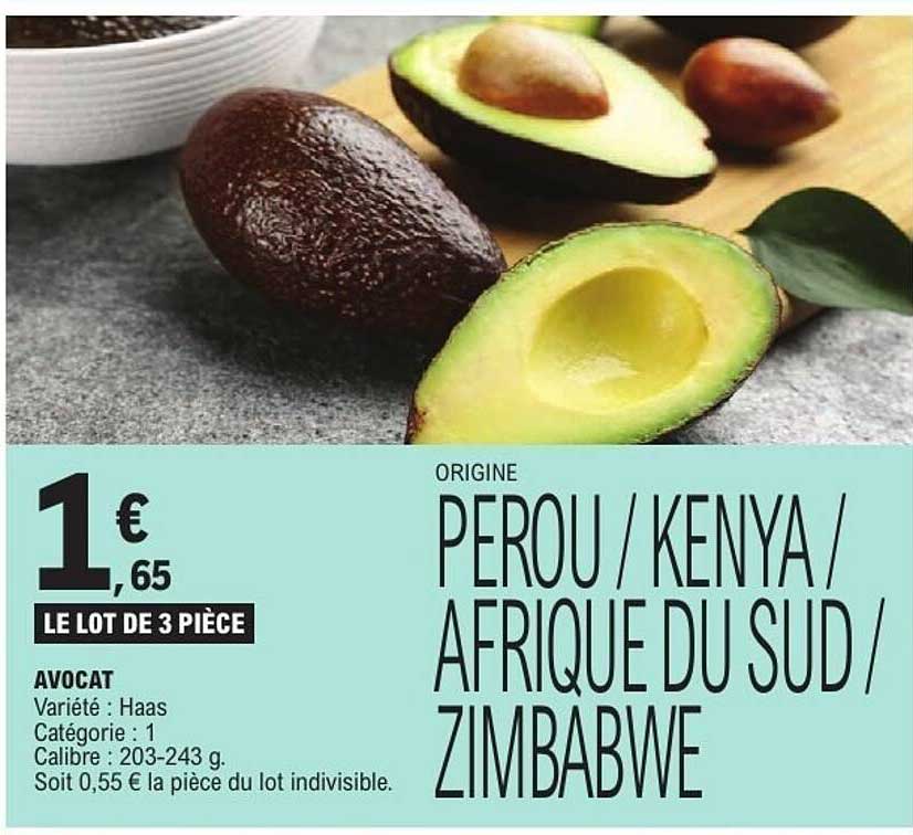 LE LOT DE 3 PIÈCE AVOCAT