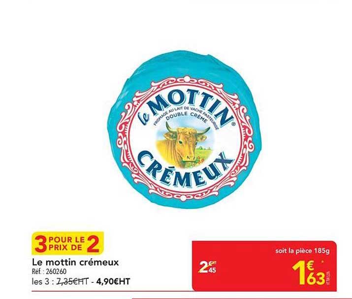 Le mottin crémeux