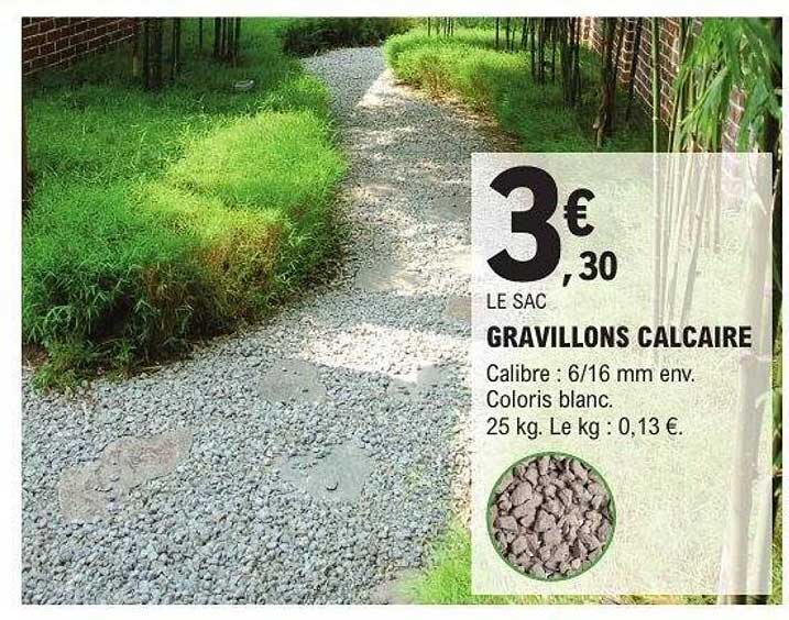 LE SAC GRAVILLONS CALCAIRE