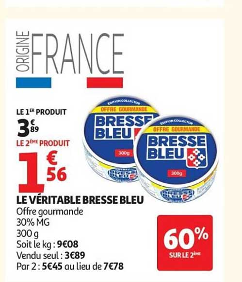 LE VÉRITABLE BRESSE BLEU