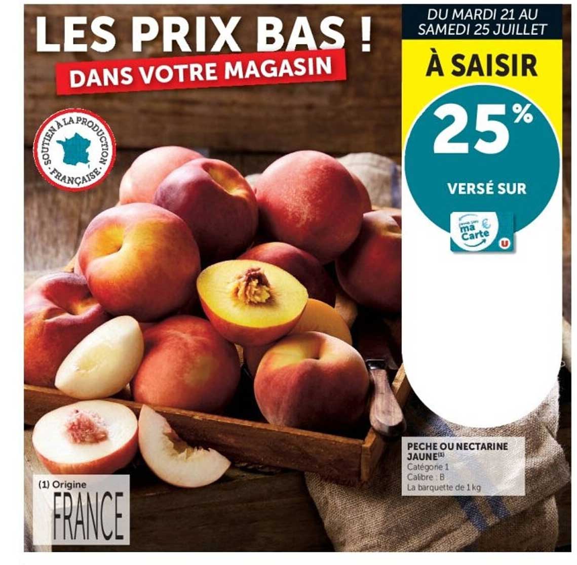 LES PRIX BAS ! DANS VOTRE MAGASIN