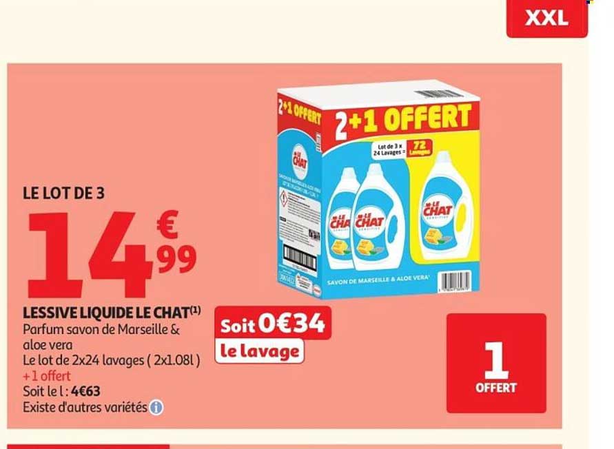 LESSIVE LIQUIDE LE CHAT