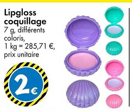 Lipgloss coquillage