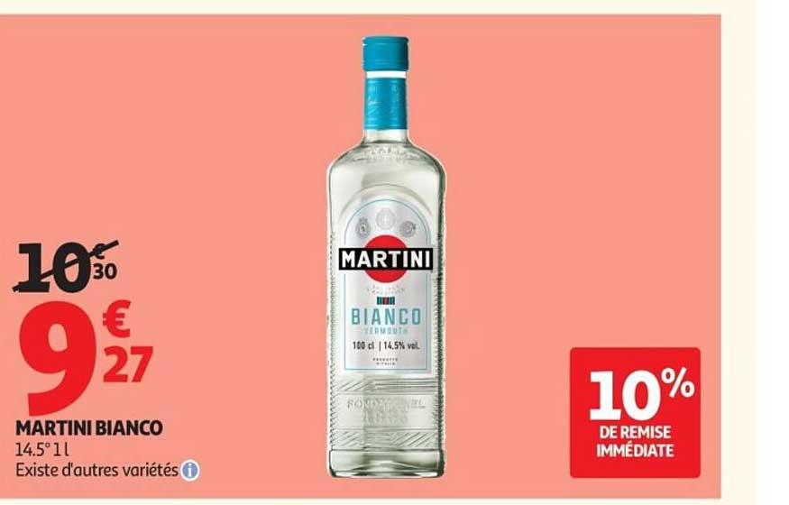 MARTINI BIANCO 14.5° 1L Existe d'autres variétés