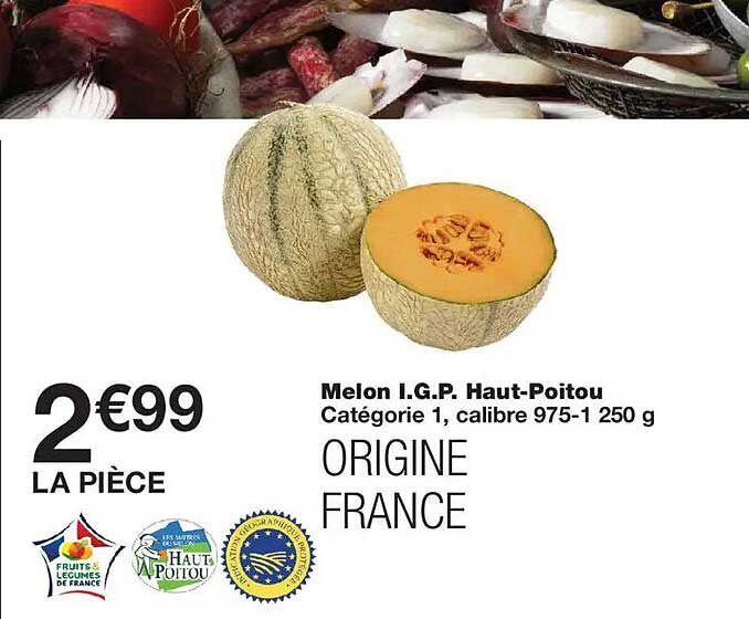 Melon I.G.P. Haut-Poitou