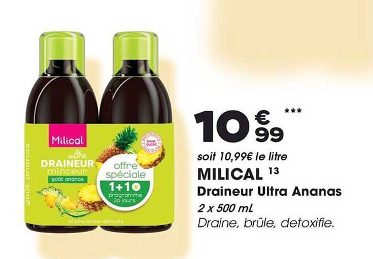 MILICAL 13 Draineur Ultra Ananas